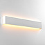 White wall lamp with Integrated LED, 61 cm - Norell
