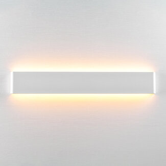 White wall lamp with integrated LEDs, 61 cm - Norell
