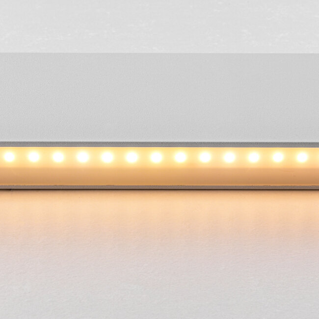 White wall lamp with Integrated LED, 61 cm - Norell