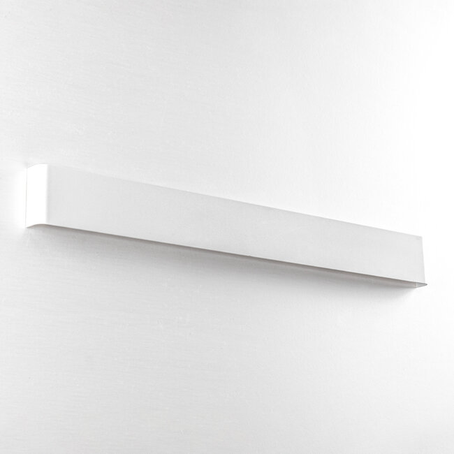 Wall lamp Norell 83 cm in white with integrated LEDs