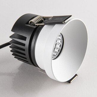 9W recessed downlight Meya with ring 1 - white