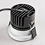 9W recessed downlight Meya with ring 1 - white