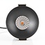 9W recessed spotlight Meya with ring 1 - Black