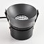 Recessed spotlight Meya 9W with 1 ring - dark grey