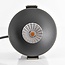 9W recessed spotlight Meya with ring 1 - dark grey