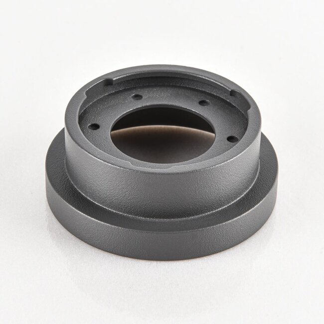 9W recessed spotlight Meya with ring 1 - dark grey