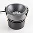 Recessed spotlight Meya 9W with a size 3 ring - dark grey