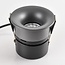 Recessed spotlight Meya 9W with a size 2 ring - dark grey