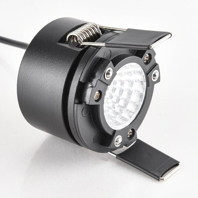 Recessed spotlight Meya 9W with a size 2 ring - dark grey