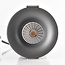 Recessed spotlight Meya 9W with a size 2 ring - dark grey