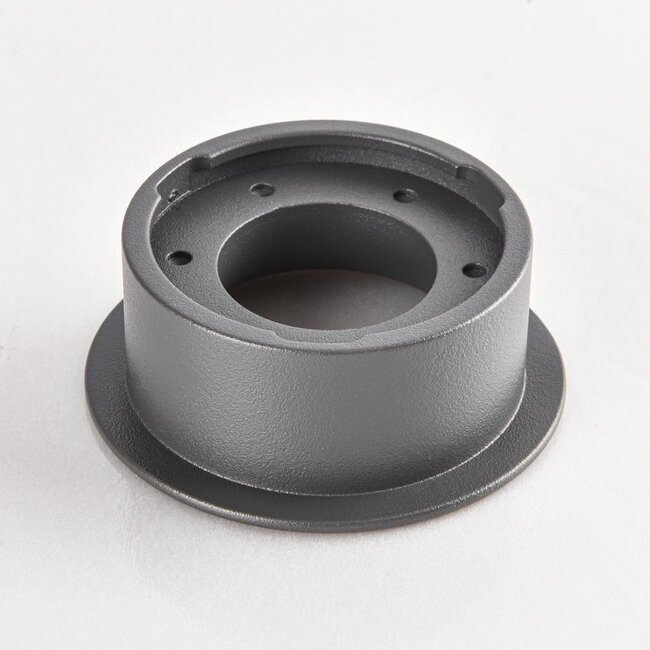 9W recessed downlight Meya with ring 2 - dark grey