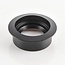9W recessed spotlight Meya with ring 4 - Black