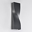 Robust outdoor wall light Aurelia - anthracite with integrated LED