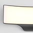 Outdoor wall light Graham with sensor - black integrated LED