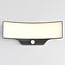 Outdoor wall light Graham with sensor - black integrated LED