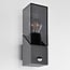 Robust outdoor wall light Jasper - anthracite with sensor