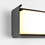Outdoor wall light Owen - anthracite with integrated LED
