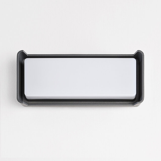 Outdoor wall light Owen - anthracite with integrated LED
