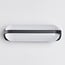 Tubular outdoor wall light Tyler - black with integrated LED
