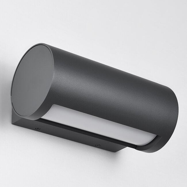 Outdoor wall light Willus - anthracite with integrated LED