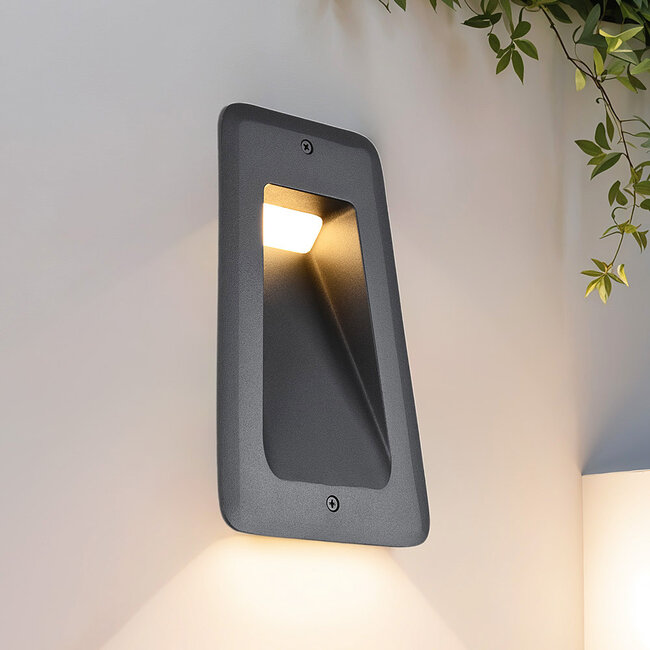 Recessed wall light for outdoor use - Almar
