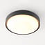 Outdoor ceiling lamp Landon - black with integrated LED