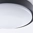 Outdoor ceiling lamp Landon - black with integrated LED