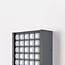 Outdoor wall light Melina - black with integrated LED