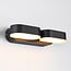 Adjustable 2-light outdoor wall light Stan - black with integrated LED