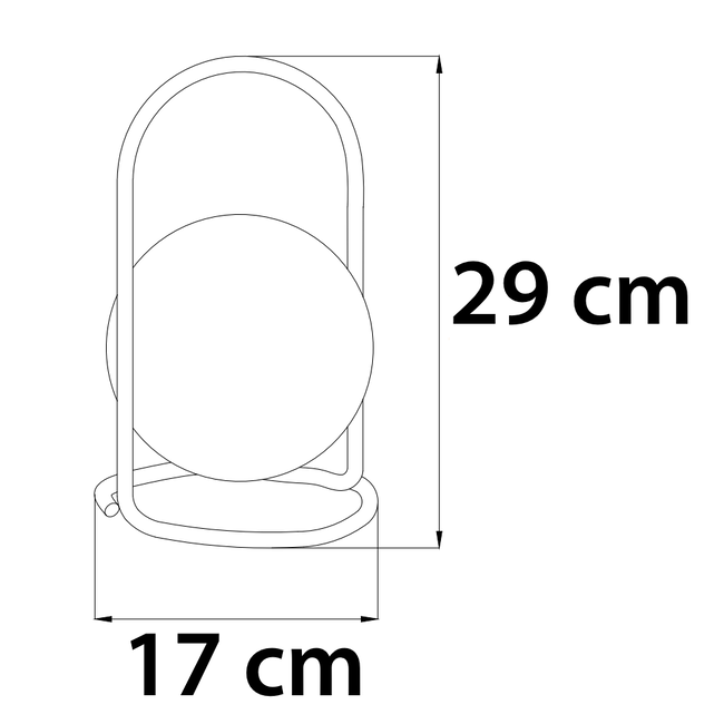 Rechargeable Table Lamp - Kasia
