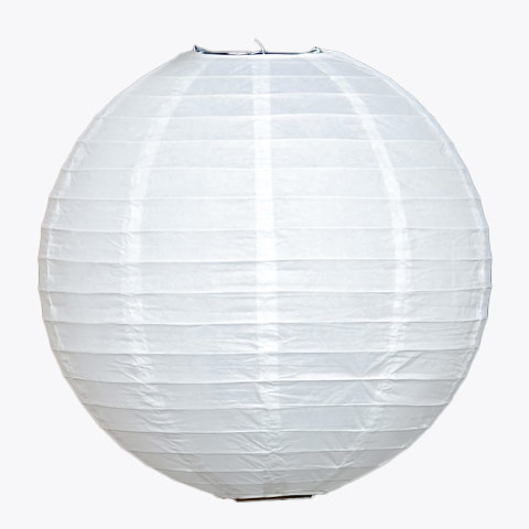 Nylon lanterns for festoon lights