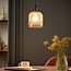 pendant light Lana - spherical amber glass