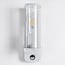 Outdoor wall light Jani with sensor white