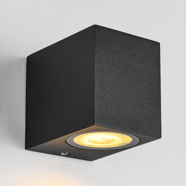 Modern wall lamp Wolfie - black