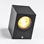 Modern outdoor wall light Wolfie - black square