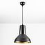 Modern pendant light Sicily - black and gold