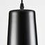 Modern hanging lamp black with gold decoration - Sicily