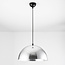 Designer pendant light Luna - aluminium