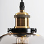 Modern pendant light Katie with smoked glass, 3-bulb