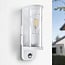 Outdoor wall light Jani with sensor white