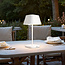 Rechargeable white dimmable table lamp - Robin