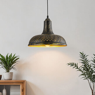 Industrial Hanging Lamp Bronze - Marrakesh