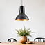 Modern pendant light Sicily - black and gold
