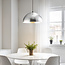 Designer pendant light Luna - aluminium