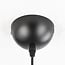 Industrial pendant lamp Star in black metal