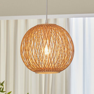 Boho wooden pendant lamp - Madera