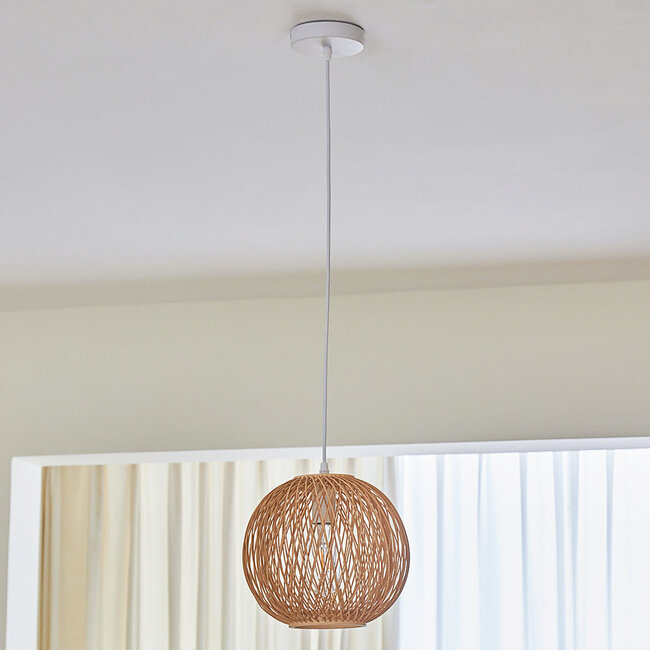 Boho wooden pendant lamp - Madera