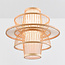 Bamboo pendant light Kyoto - natural