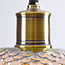 pendant light Lana - spherical amber glass