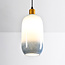 1-bulb pendant light - Anne - blue glass